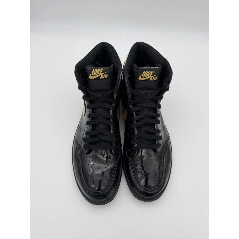 Nike Air Jordan 1 Retro High OG Black Metallic Gold 555088-032 Mens 13 2020